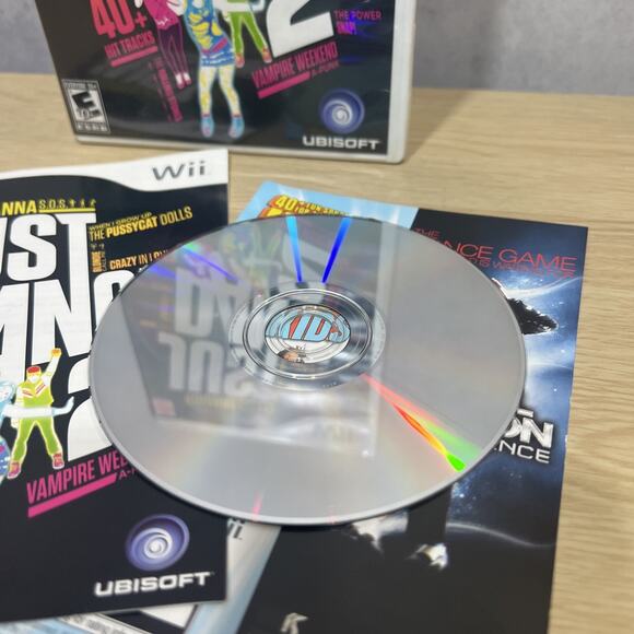 Just Dance 2 (Nintendo Wii, 2010) CIB - Tested - Ubisoft - Works Great - Picture 5 of 5
